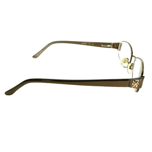 Sophia Loren Womens Eyeglasses M178 Zyloware Brown Metal Frame 54-17-135 - Picture 4 of 10